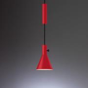 Top moderne led hanglamp Eleu in rood