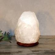 Zoutkristallamp Rock White Line, 2-3 kg
