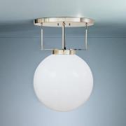 Plafondlamp van messing in Bauhaus-stijl, 30 cm
