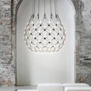 Luceplan Mesh hanglamp Ø 100cm wireless 1m