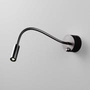 EGG DLS LED wandlamp Zooom T Flex, 2.700K, zwart