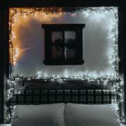 Twinkly LED lichtketting, CCT, zwart, 400-lichts, 6m