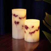 Pauleen Shiny Bloom Candle LED kaars Set van 2