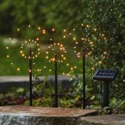LED lamp zonne-energie Firework set aardspiesen