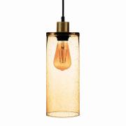Hanglamp Soda glazen cilinder geel Ø 12 cm
