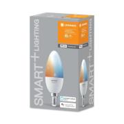 LEDVANCE SMART+ WiFi E14 4,9W kaars 2.700-6.500K