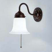 Wandlamp Sibille met aangebracht antiek