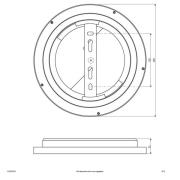 EVN ALR LED paneel wit 12W Ø25cm 4.000K