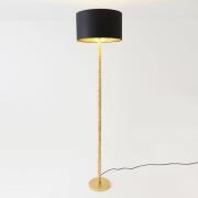 Cancelliere Rotonda chintz vloerlamp zwart/goud