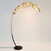 Vloerlamp Riso, 11-lamps, goud