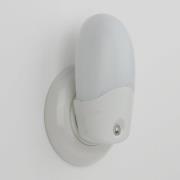 LED nachtlampje Oval met schemersensor