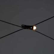 LED lichtgordijn voor buiten, 3x3m, lichtkleur amber