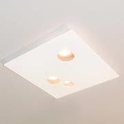 Designer led plafondlamp Des.agn, ronde gaten