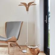 UMAGE vloerlamp Jazz oak vloerstandaard wit