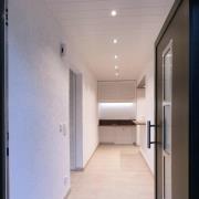LED plafond inbouwlamp Acrux, Ø 17 cm, zilver mat, CCT