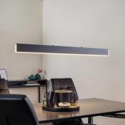 Helestra Nex LED hanglamp zwart mat