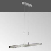 LED hanglamp Colmar, CCT, nikkel, lengte 106 cm