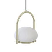 LEDS-C4 Coco Single hanglamp, goud/wit