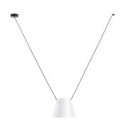 LEDS-C4 Attic hanglamp stompe kegel 24cm wit