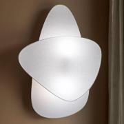 MARKET SET Wandlamp Screen, 77 cm hoog, wit, papier, E27