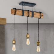Hanglamp Cellar in vintage-ontwerp, 3-lamps