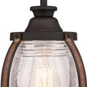 Westinghouse hanglamp Canyon met antiek glas