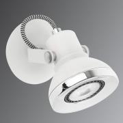 Wandspot ring met LED in Wit