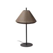 Terraslamp Saigon IP65, hoogte 120 cm, bruin