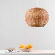 Haka hanglamp met rotan kap, Ø 30 cm