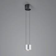 BANKAMP Impulse Flex LED hanglamp 1-lamp nikkel