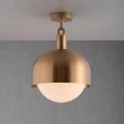 Buster + Punch Forked plafond messing/opaal Ø 34cm