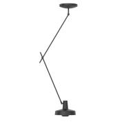 GRUPA Arigato Deck 1-lamp 110cm Ø23cm zwart