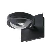 MEGATRON Solo Punto LED wandlamp, mat zwart
