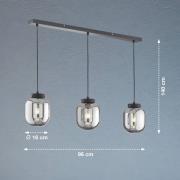 Hanglamp Regi, 3-lamps