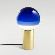 MARSET Dipping Light M tafellamp blauw/messing