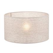 Lampenkap Roller, grijs, Ø 40 cm, hoogte 22 cm
