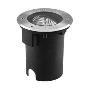 EVN Pentola LED grondspot inbouwlamp Ø 18cm roestvrij staal