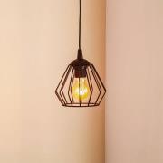 Hanglamp Agat, zwart, 1-lamp