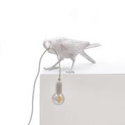 LED decoratie-tafellamp Bird Lamp, spelend, wit