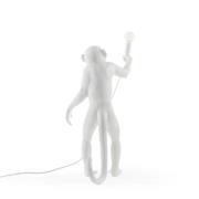 LED decoratie-terraslamp Monkey Lamp staand wit