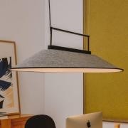 LEDS-C Shoemaker LED hanglamp ovaal, lichtgrijs