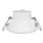 Prios LED inbouwlamp Rida, set van 3, wit, 19cm, CCT, IP44