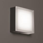 LED buitenwandlamp 1426 grafiet 20 x 20 cm