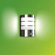 Philips Calgary buitenwandlamp rvs sensor