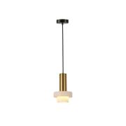 Hanglamp Marble, halve kap