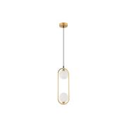 Hanglamp Fancy, 2-lamps, goud