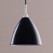 GUBI Bestlite BL9 hanglamp Ø16cm chroom/zwart