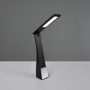 LED bureaulamp Linus met accu CCT, zwart