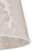 Lampenkap Cone hoogte 25,5 cm, ecru