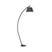 Vloerlamp Susi, zwart/zwart